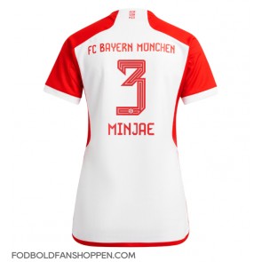 Bayern Munich Kim Min-jae #3 Hjemmebanetrøje Dame 2023-24 Kortærmet